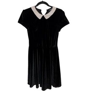 Hot Topic Black Velvet Dress